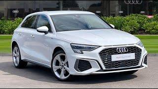 2022 Approved Used Audi A3 Sportback S line 40 TFSI e 204 PS S tronic | Stoke Audi