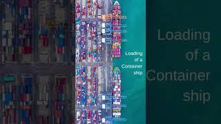 Loading of a Container Ship