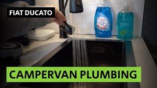 Campervan PLUMBING | Fiat Ducato L2H2 | UK Self-Build Campervan Conversion