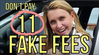 11 FAKE CAR FEES: DO NOT PAY in 2024 at New/Used CAR Dealerships - AUTO FINANCE: Kevin Hunter