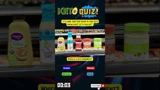 Which condiment is keto-friendly? #customketodiet #healthylifestyle #quiz #shorts