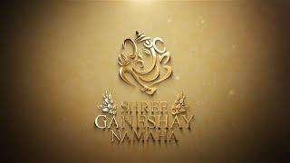 Shree Ganesh Logo Video Opener/Intro | Free Download | Golden Ganpati Animation |  1080p