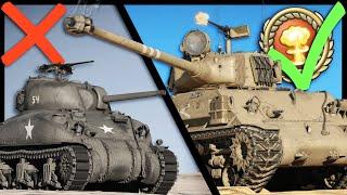 Playing Each UPGRADED M4 Sherman in WAR THUNDER