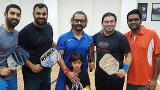 Aamir Khan Plays Tennis With His Son Azad | Apex Sports