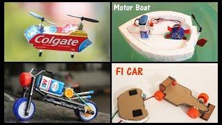 4 Creative DC Motor projects