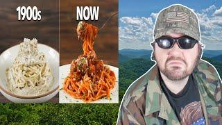 I Cooked 100 Years Of Pasta (Guga Foods) - Reaction! (BBT)