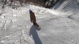 A bit of freeride snowboarding in Krasnaya Polyana & Sheregesh (Russia) season 20/21