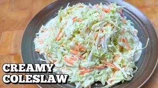 CREAMY COLESLAW | HUNGRY MOM COOKING