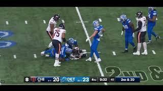 WHY DIDN'T THEY CALL TIMEOUT?? Breaking Down the ENDING of Chicago Bears vs Detroit Lions