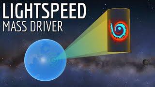 Engineering a LIGHT-SPEED mass driver | KSP 1.10.1