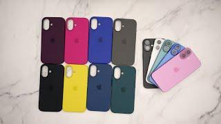 Every iPhone 16 Apple Silicone Cases on All iPhone 16 Colors!