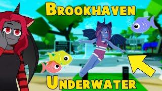 Visiting BROOKHAVEN UNDERWATER! (Roblox)