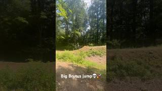 Going HUGE on Kanuga’s big Brutus jump!! #bike #enduro #endurobike #downhill #mtb #freeride #dhmtb