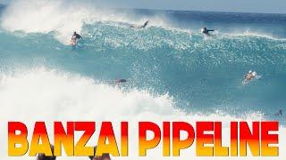 NEAR WARNING LEVEL ADVISORY MAXES OUT BANZAI PIPELINE