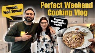 Special Cooking Vlog | Home Made Punjabi Food in UK | Indian Youtuber In England