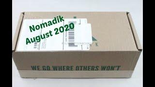 Nomadik August 2020 Subscription Box Unboxing + Coupon