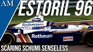 SCARING SCHUMACHER SENSELESS! The Story of the 1996 Portuguese Grand Prix