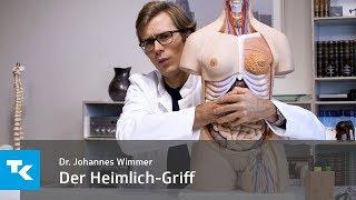 Der Heimlich-Griff - wenn man sich verschluckt hat und zu ersticken droht | Dr. Johannes Wimmer