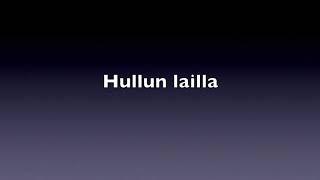 Music of Tapani Saarinen: Hullun lailla