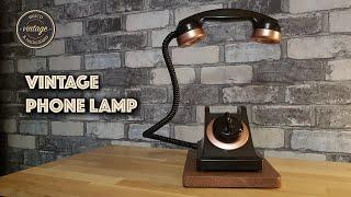 Lampe ancien téléphone ERICSSON - Old phone lamp
