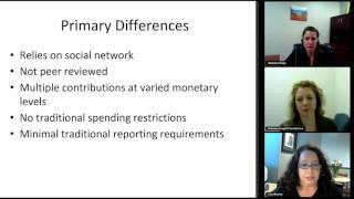 What are the Major Differences with Crowdfunding and Traditional Sponsored Project Research