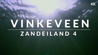 Zandeiland 4 Vinkeveen, met grote snoeken, snoekbaarzen, paling, kreeften, stekelbaarzen (4k video)