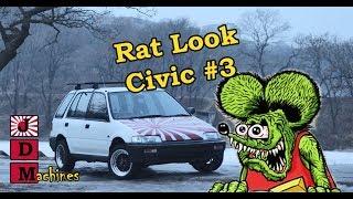 Honda Civic Rat Look Style Что это? #JDMachines