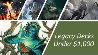 5 Budget Competitive Legacy Decks For 2023