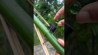 Home make bamboo Slingshots #slingshot #bamboo