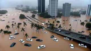 Now the Philippines is under water! Streets and houses are sinking in Albay