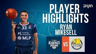 Wow!! Ryan Mikesell Highlights vs. EWE Baskets Oldenburg | easyCredit BBL | Dyn Basketball