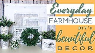 Farmhouse DIY | Beautiful Everyday Farmhouse Decor |  Farmhouse Thrift Flips | Chippy Paint DIY's