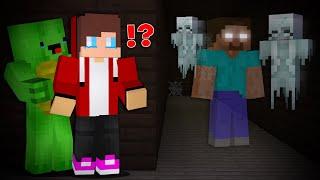 JJ and Mikey Got Into The Haunted House ?! (Maizen)