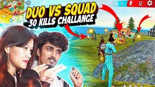 Best Dynamic Duo in Freefire 30 kill challenge possible hai kya 