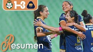 SANTOS 1-3 PUMAS J13 | Las UNIVERSITARIAS cerca de la LIGUILLA