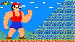 Super Mario Bros. But Wonder Seed = Muscular Mario...