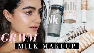 GRWM: FULL FACE USING MILK MAKEUP