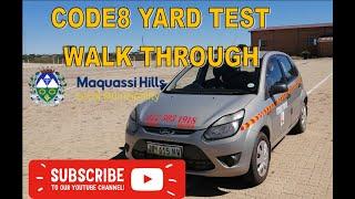 CODE8 YARD TEST WALK THROUGH