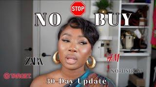 CONFESSIONS OF A SHOPAHOLIC | AM I A FAILURE?....30 DAY NO-BUY UPDATE