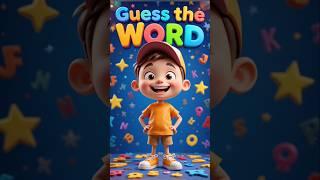 Guess the Word Quiz for Kids  | Fun Image Puzzle  with Timer ⏱️ | Learn & Play Challenge