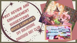 Enhancement Walkthrough and Post Review of “Rose Library” by Ivy Dolomore and Diamond Art Club