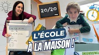 24 H ÉCOLE À LA MAISON