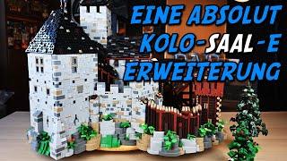 Die absolut kolo-SAAL-e Saalbau-Erweiterung für Burg Blaustein (und etwas Tüten-Durcheinander)