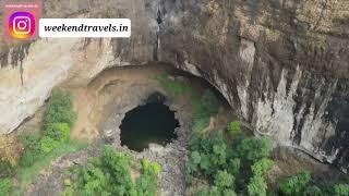 Exploring  Scenery  the Spectacular View from Savlya Ghat to Plus Valley and  Devkund Waterfall