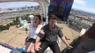 Husband Scares Terrified Wife On Vegas Thrill Ride