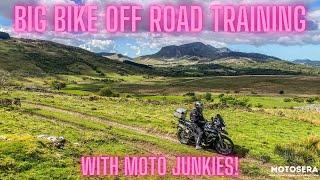 Big Bike Offroad ADV Training with Moto Junkies  - Wales, Tiger 800XC