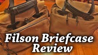 Filson Briefcase Review 258 vs 257 - Padded Rugged Twill Computer vs Briefcase