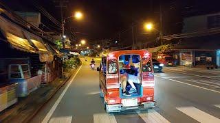 Night scooter ride from Phuket Old Town to Kata