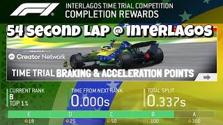 Interlagos Time Trial Tips • Formula 1 Valente • Real Racing 3