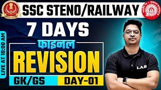 SSC Stenographer/ Railway Exams 2024 | SSC Steno GK GS Classes 2024 | GK GS by Aman Sir #1